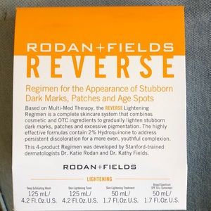 Rodan & Fields REVERSE skin care regimen